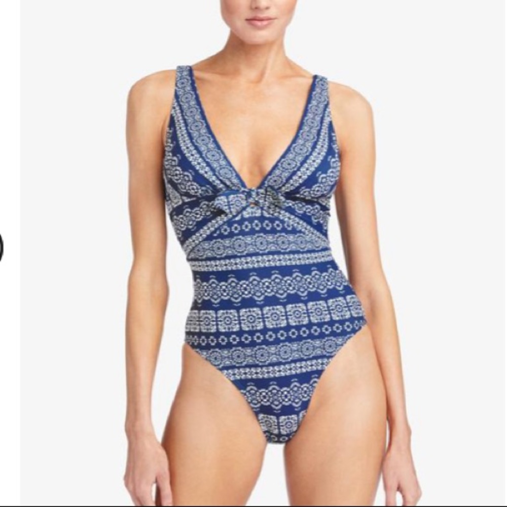 ISLA FRONT TIE ONE PIECE